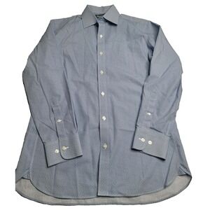 Bonobos‎ Wrinkle Free Slim Fit Button Up Blue Men's 15-33